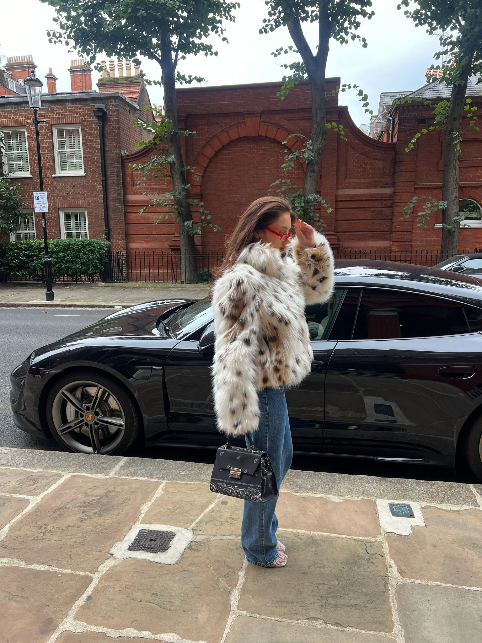 Outfit Idea, Fur Jacket, Leopard jacket, Jeans, Mango, Boohoo, Public Desire Shoes, Ballet Pumps 

 #LTKAprilSpotlight #LTKuk #LTKspring