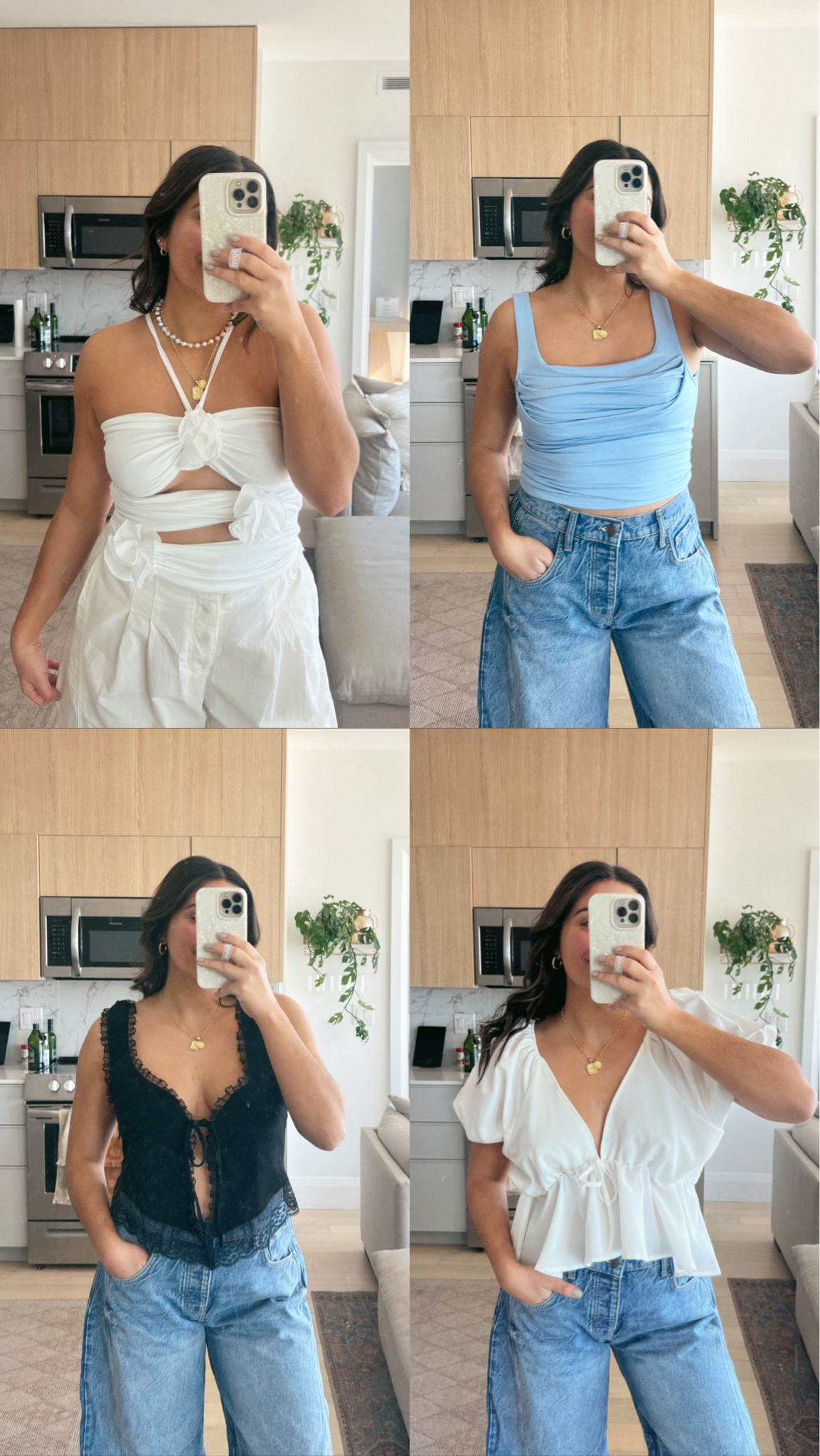 Going out tops for spring from Amazon! Love these cute and dainty tops for any spring occasion 💓 Make you feel a little dressed up, but are super comfortable. All under $30! 

True to size in all (M), except the flower top which is an (L) 

#LTKfindsunder50 #LTKSeasonal #LTKFestival