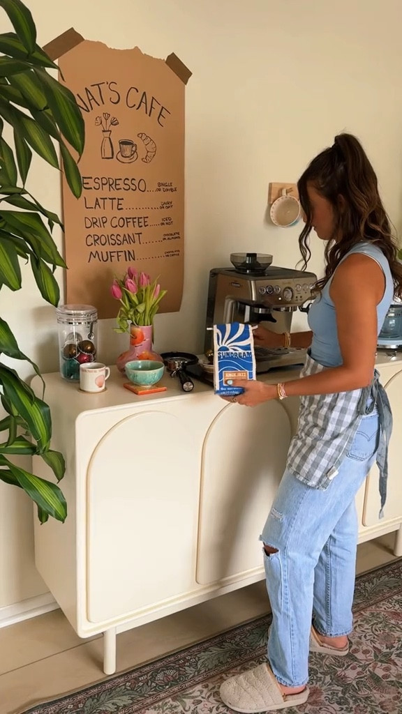 hosting a coffee shop from home essentials☕️ 

espresso machine, mug, kitchen decor, home decor

#LTKParties #LTKHome #LTKVideo