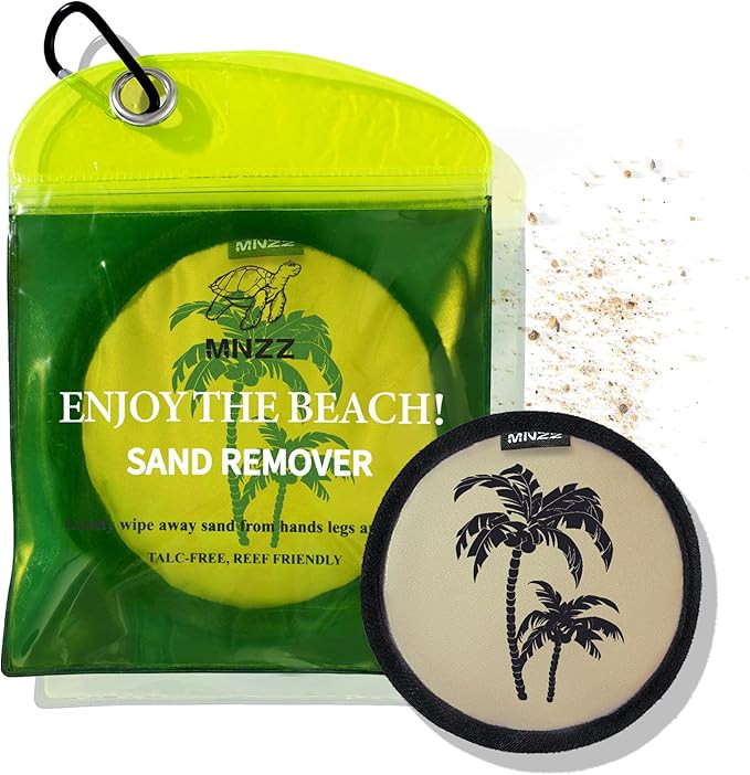 Sand Remover Bag Sand Eraser Pouch Quick Dry Compact Lightweight Portable Travel Essentials Beach... | Amazon (US)