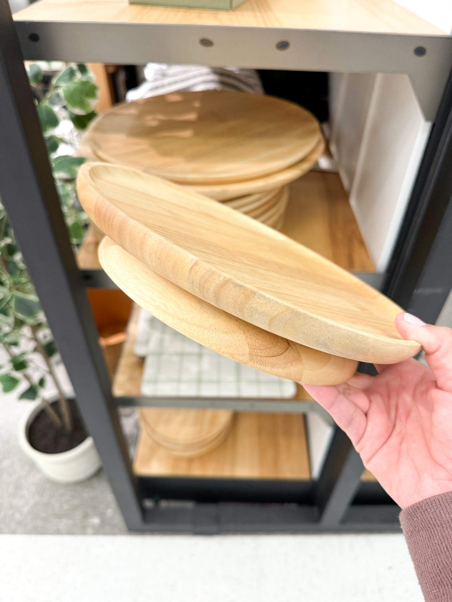from the target app:

Upgrade your dining experience with this Wooden Pedestal Lazy Susan from Hearth & Hand™ with Magnolia. Made from fine-grained wood, this Lazy Susan in a natural light brown color showcases a spherical rotating tray with a raised rim to help prevent objects from slipping off as it spins. It allows multiple diners to enjoy entrees, appetizers, sauces and dips without having to pass them around. Use it in your pantry, on the kitchen counter, or on the dining table for easy organization and convenient use.

#LTKparties #LTKhome #LTKfindsunder50