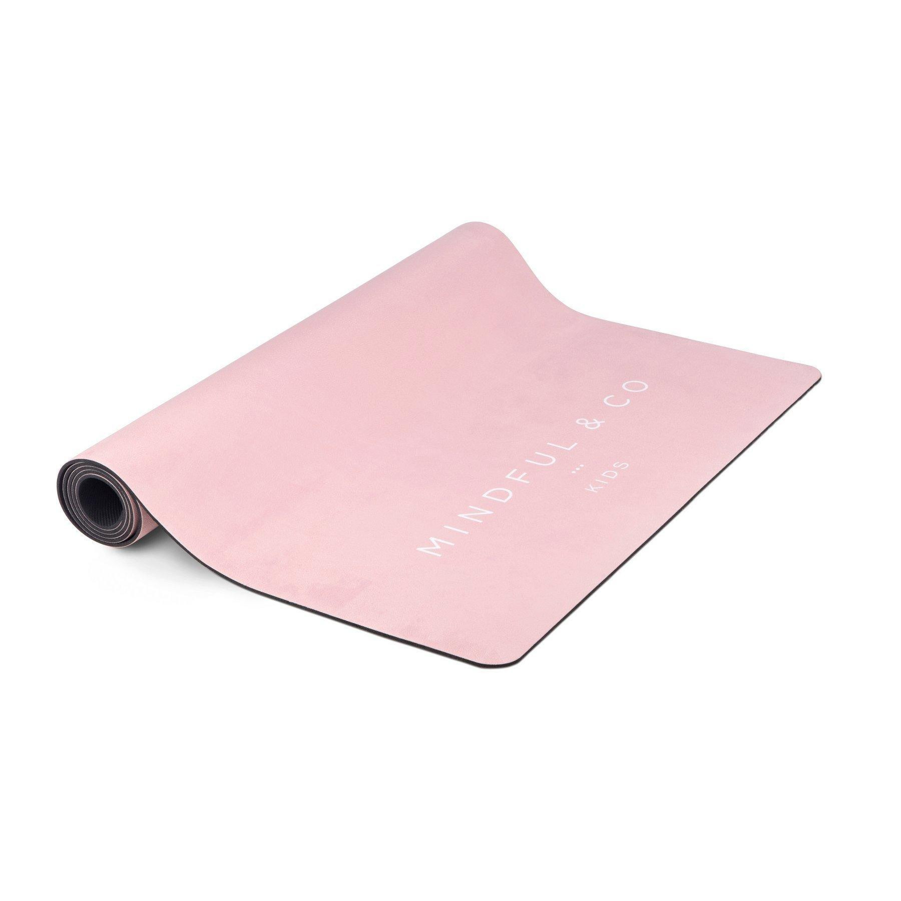 Mindful & Co Kids | Kids Yoga Mat: Rose - Pink / One Size | Janie and Jack