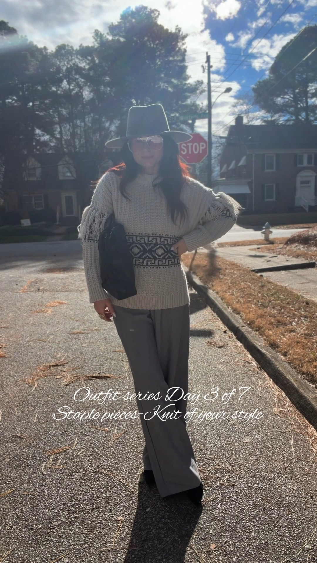 Day 3 of 7 for closet staples. Today knit sweater .
Any style you like just own one. Easy staple piece. Western was my vibe ! Fun and warm 
 @Inez Shoes use link below and code Brandi15 for 15% off

#LTKSeasonal #LTKootd #LTKPetite