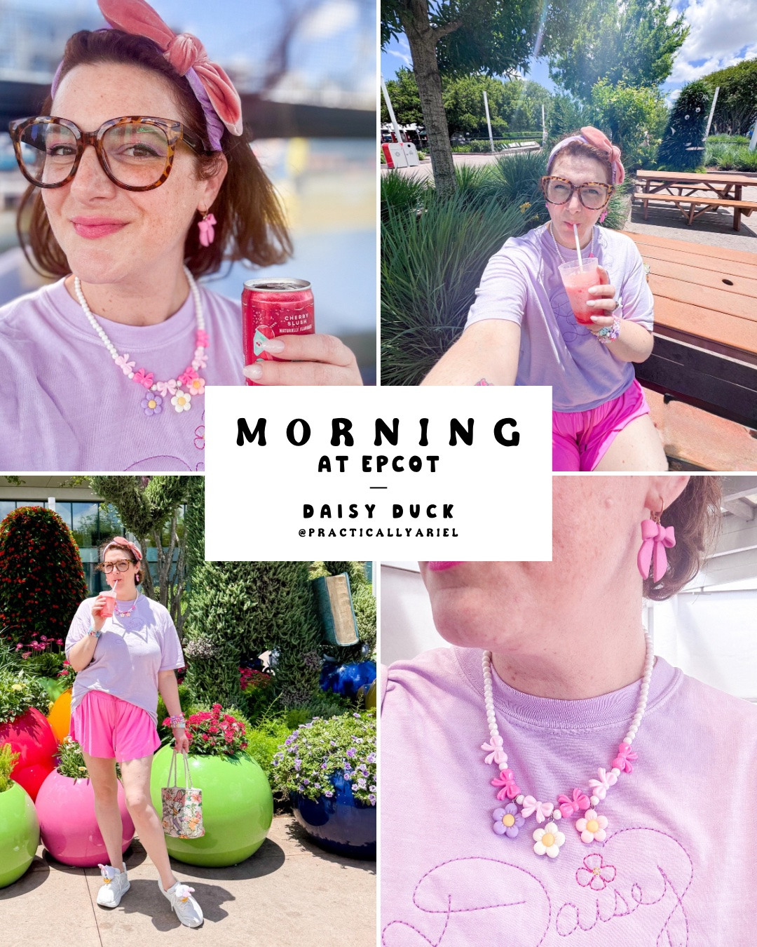Morning at EPCOT
🩷🦆🎀💜🌸
Daisy Duck