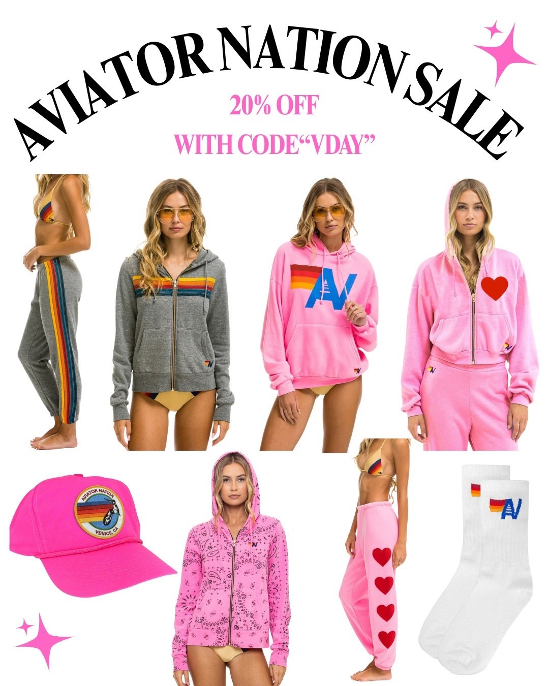 Aviator nation sale 

#LTKSeasonal #LTKValentine #LTKSaleAlert