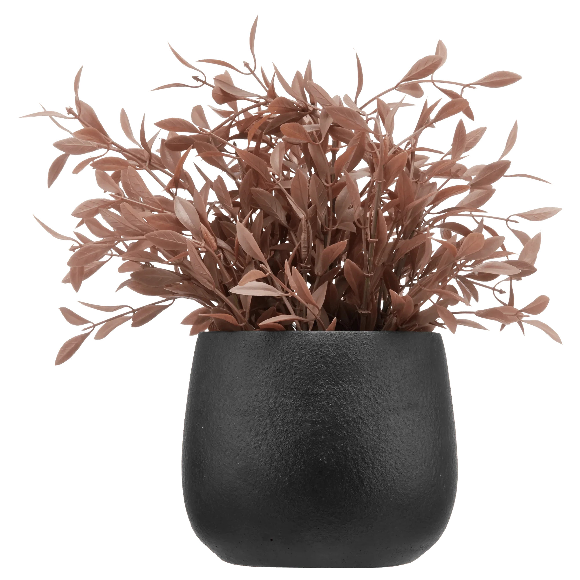 Artificial Fern in Cement Pot | Bouclair