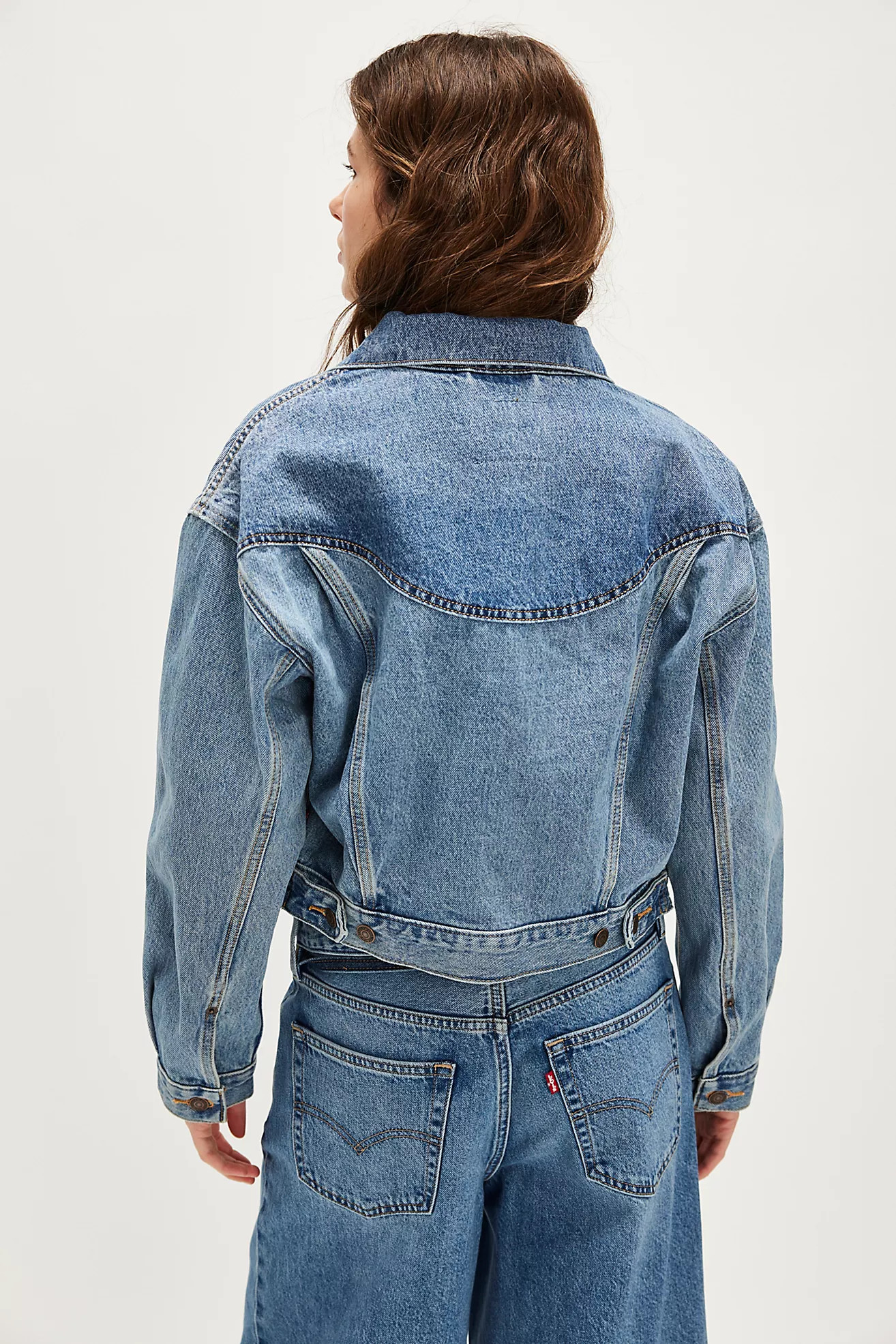 Levi's Shrunken '90s Western Trucker Jacket | Free People (Global - UK&FR Excluded)