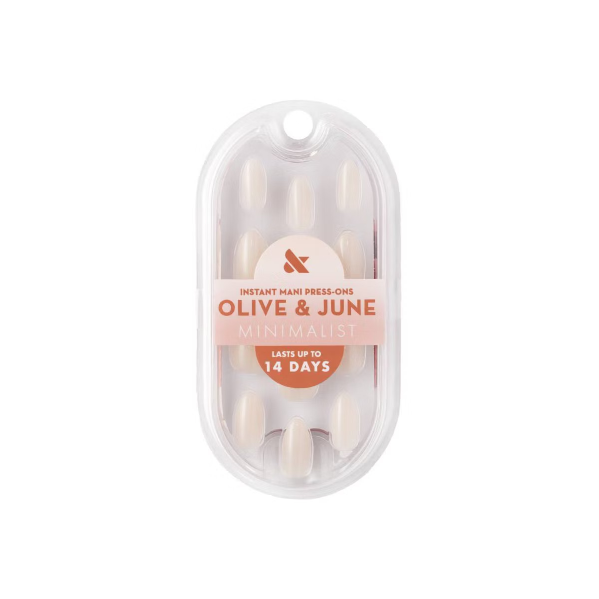 Olive & June Press-On Fake Nails - Minimalist - Milky Syrup Gradient - 42ct | Target