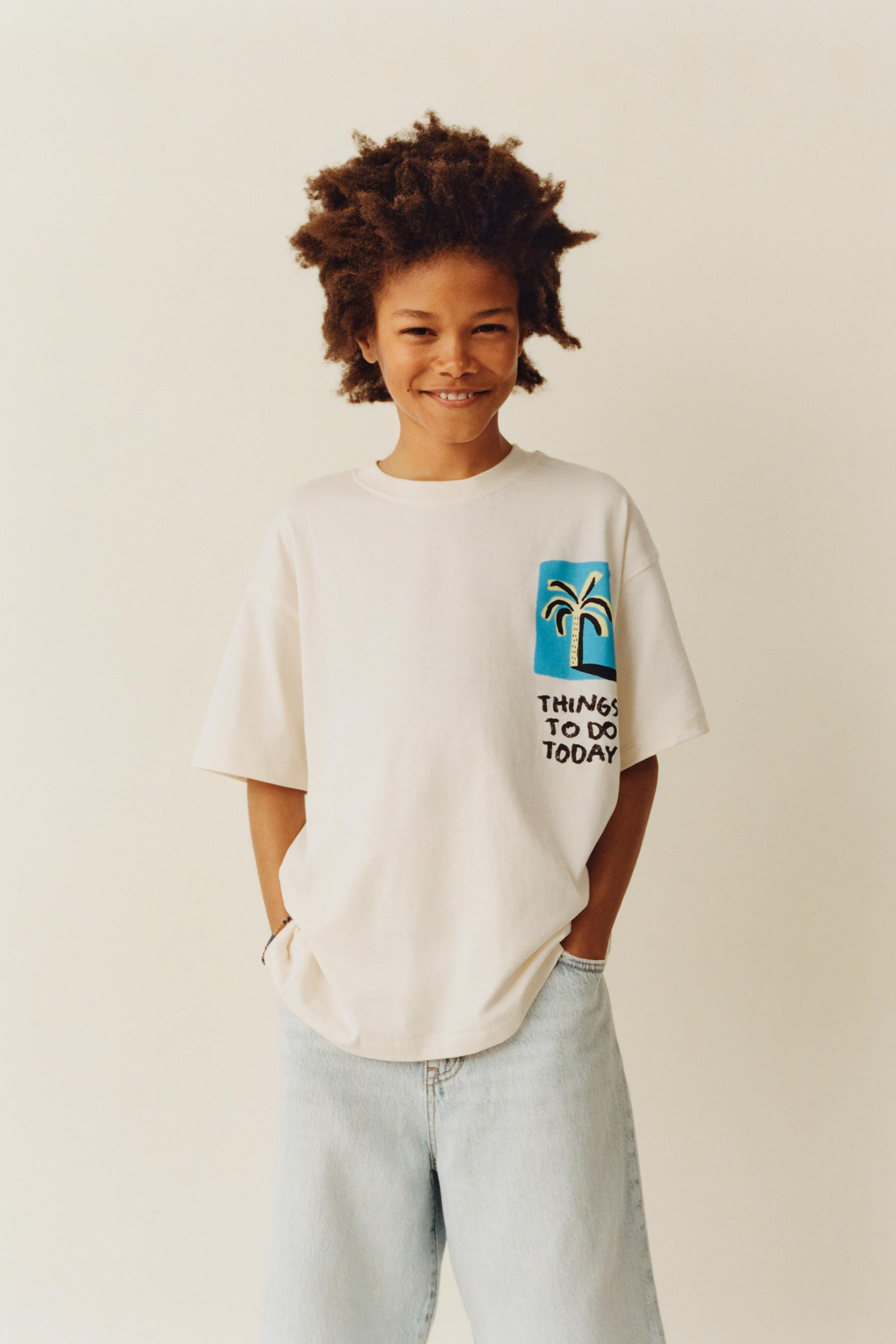 PALM TREE PRINT T-SHIRT | Zara US