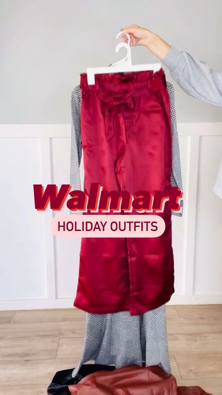 Walmart Holiday outfits! I’m wearing a small in each top, dress and skirt. 

#LTKunder50 #LTKSeasonal #LTKHoliday
