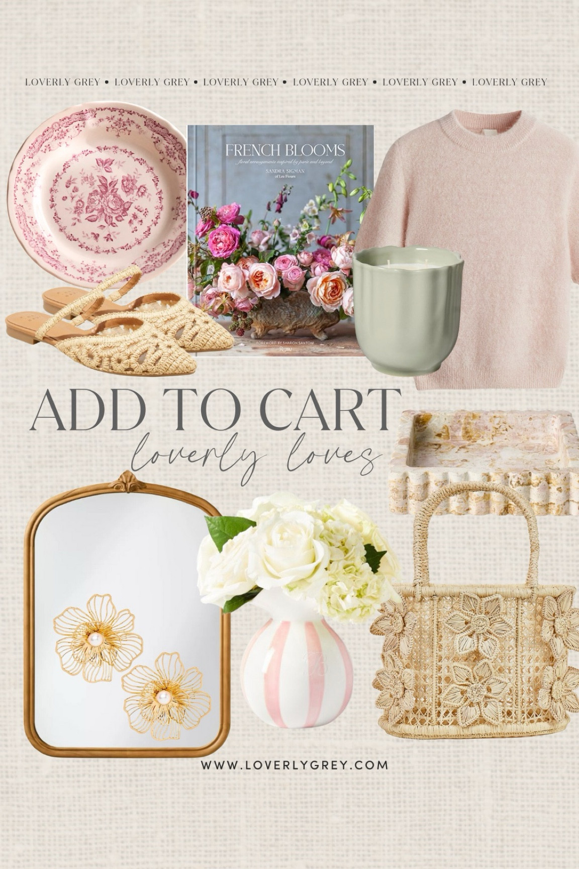 Such fun spring finds! These pieces are great to refresh your home or closet! 


Loverly grey, home finds, spring decor, mirror, earrings, book

#LTKSeasonal #LTKStyleTip #LTKHome