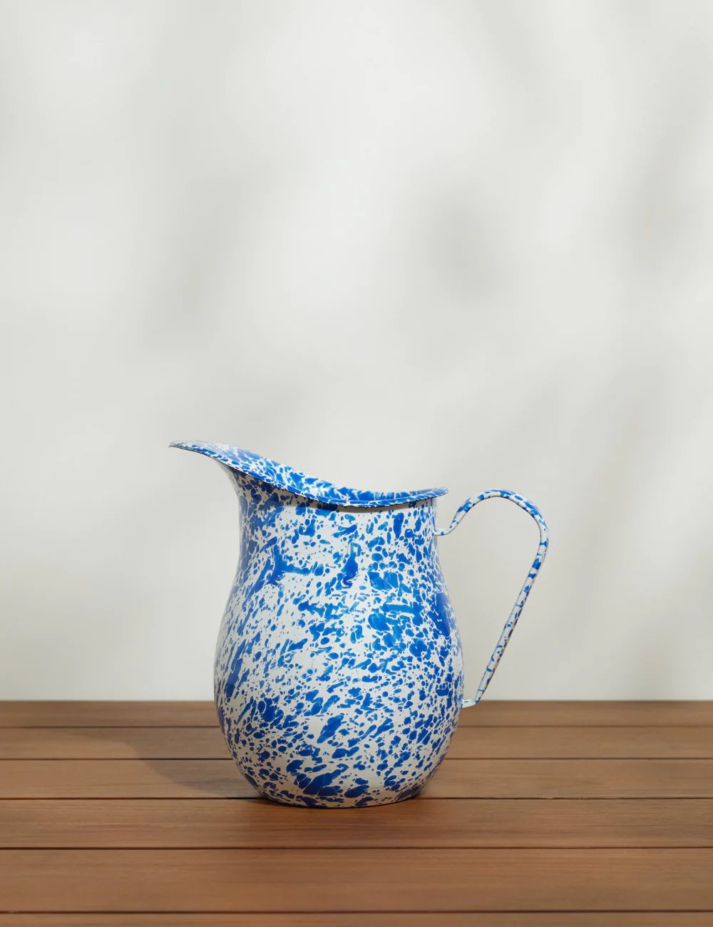 Enamelware Splatter Large Pitcher by Crow Canyon | Lulu and Georgia 