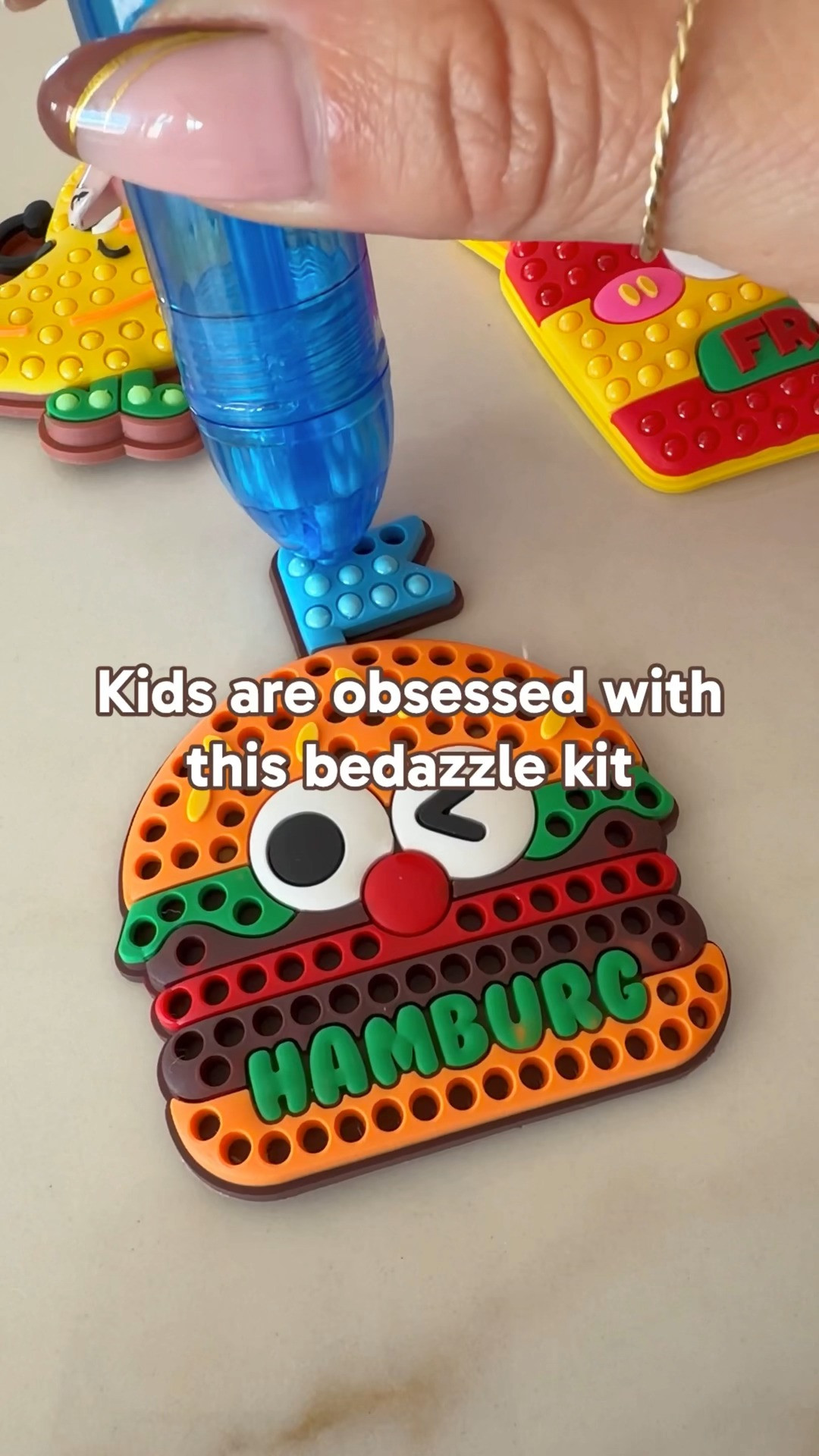 This bead art and mosaic kit is such a satisfying screen-free activity for kids ages 6–12! ✨ With colorful templates, fun stencils, and bead pens, kids can create sparkly designs without glue or a big mess. It’s easy to use, creative, and perfect for keeping little hands busy! 🎨💖
 

 #LTKKids