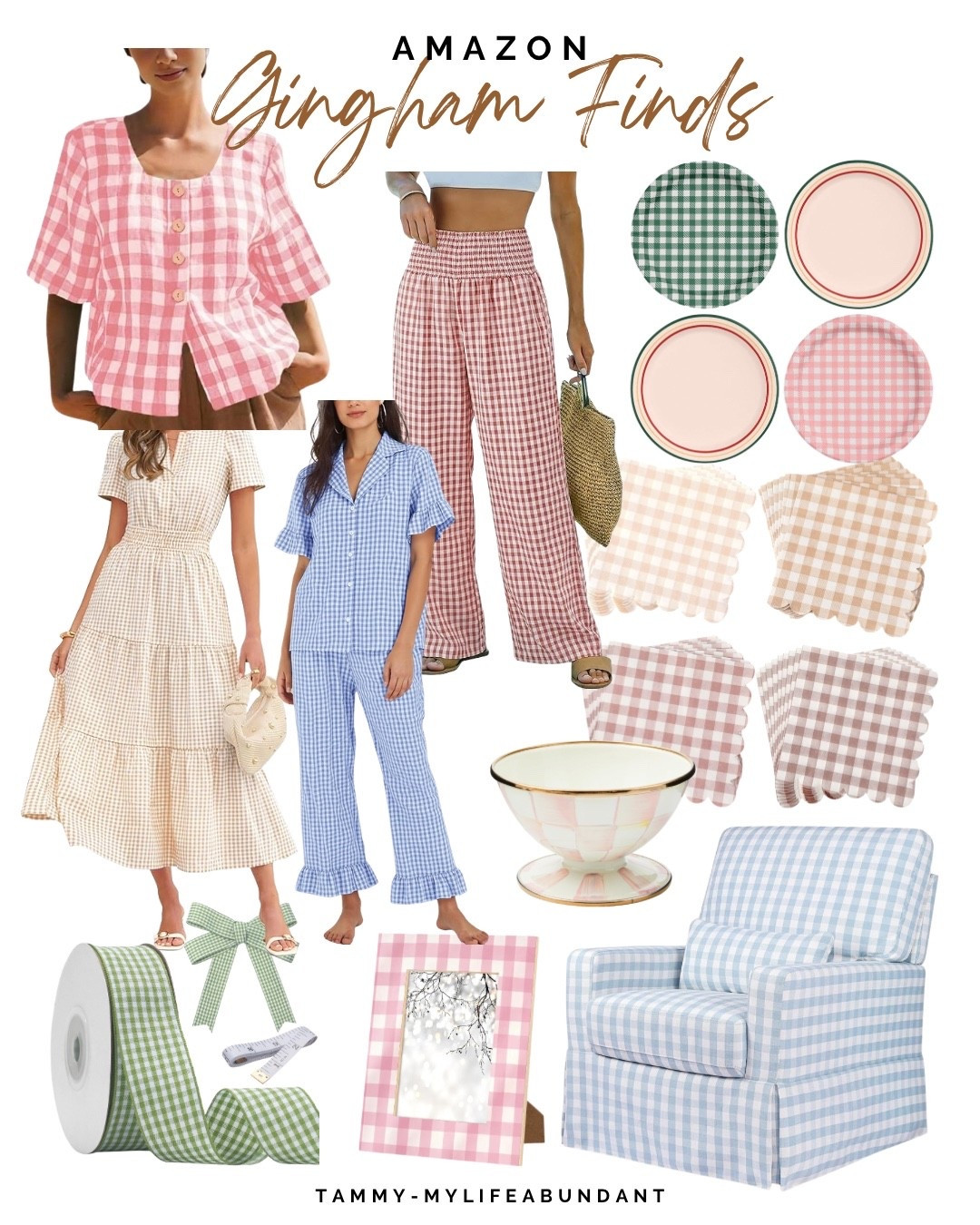Gingham Finds
#amazon

#LTKHome