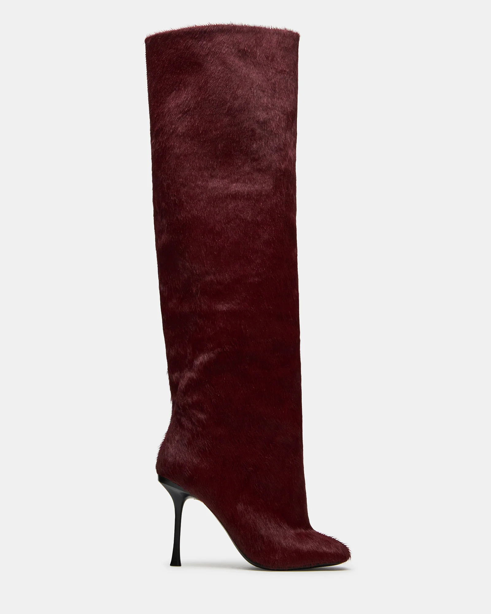 Steve Madden Women's Alluring Square Toe Boots - Red - Size 7 - Leather | Steve Madden (US)