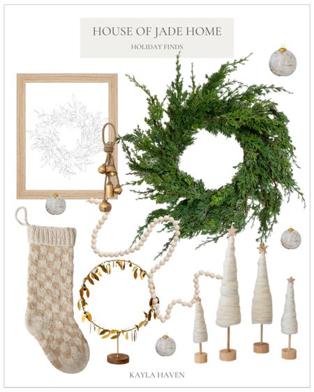 Each year the holiday collection at House of Jade Home is so beautiful! I love all of these stunning Christmas decor home finds, and I love that they’re all so neutral and timeless and could be styled in your home throughout winter too!

#LTKhome #LTKHoliday #LTKstyletip
