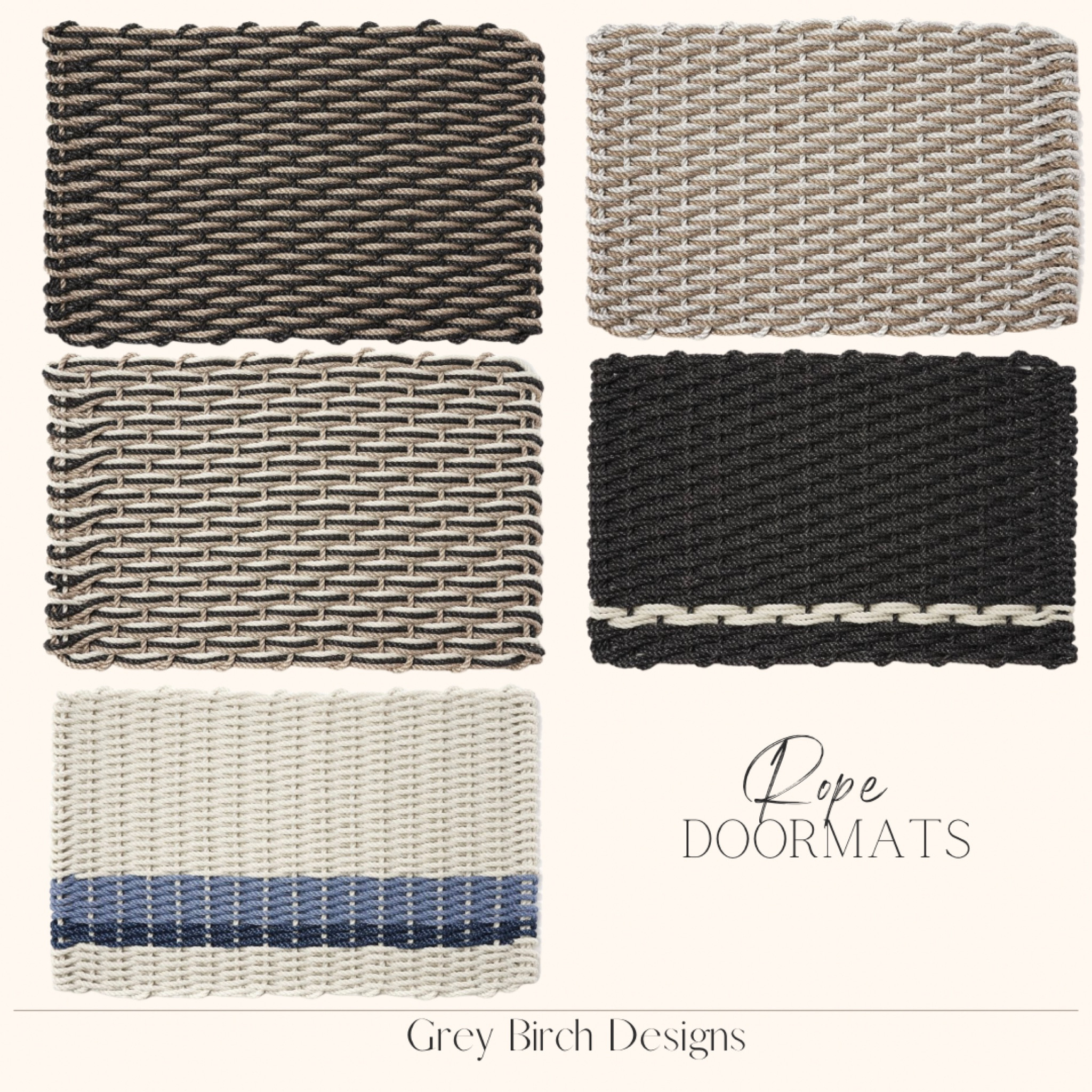 Woven rope doormats 

#LTKSeasonal #LTKFind #LTKhome