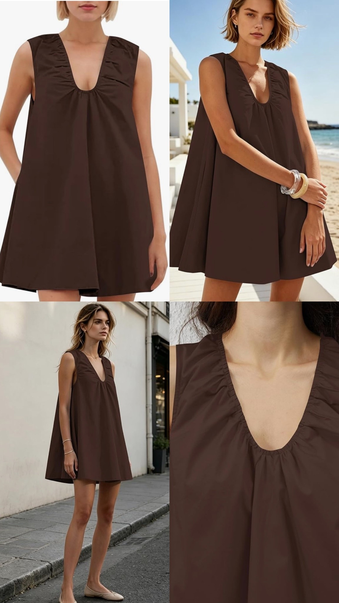 A very very good copy of a much more expensive dress. A perfect dress for this heatwave. Summer dress perfection 🤎

#LTKuk #LTKsummer #LTKeurope