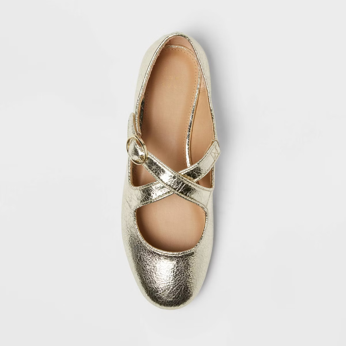 Women’s Tasmin Flats – A New Day™ Gold 9.5 | Target