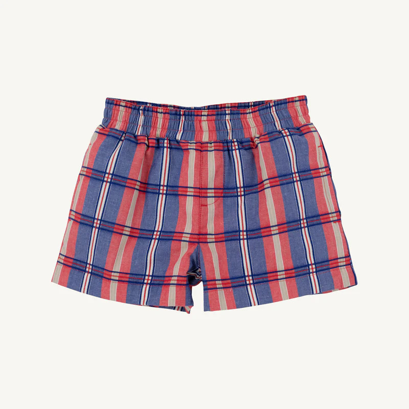 Sheffield Shorts - Gramercy Park Plaid Seersucker | The Beaufort Bonnet Company