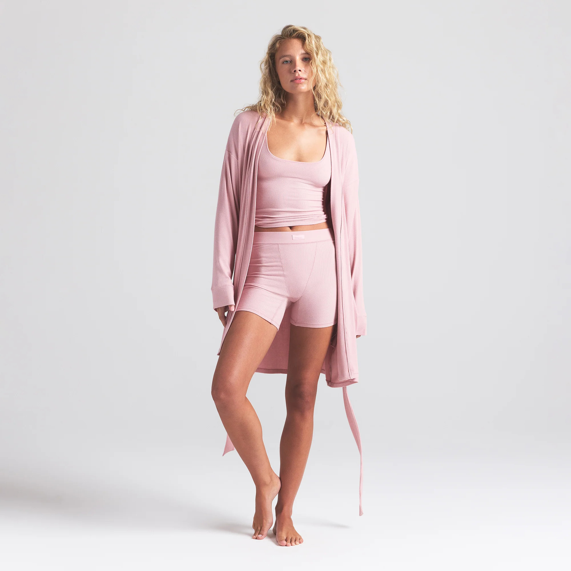 SKIMS Robe | Pink | Medium | Soft Lounge | SKIMS (US)