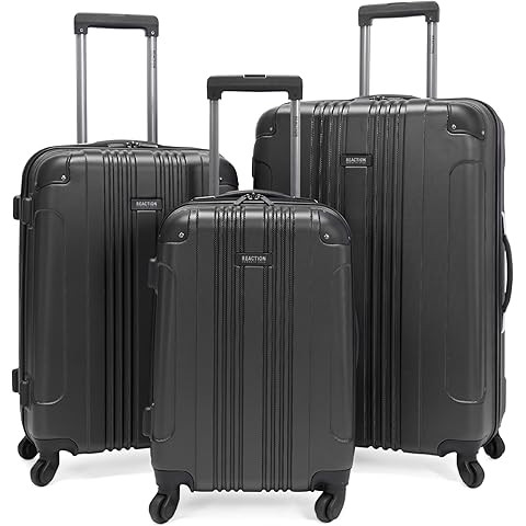 Kenneth Cole REACTION Renegade Luggage Expandable 8-Wheel Spinner Lightweight Hardside Suitcase, ... | Amazon (US)