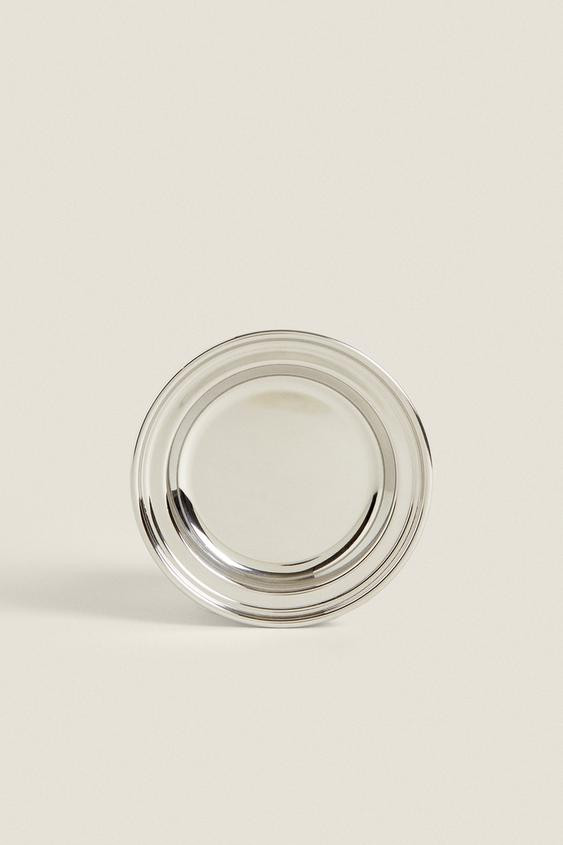 STEEL SIDE PLATE | Zara UK