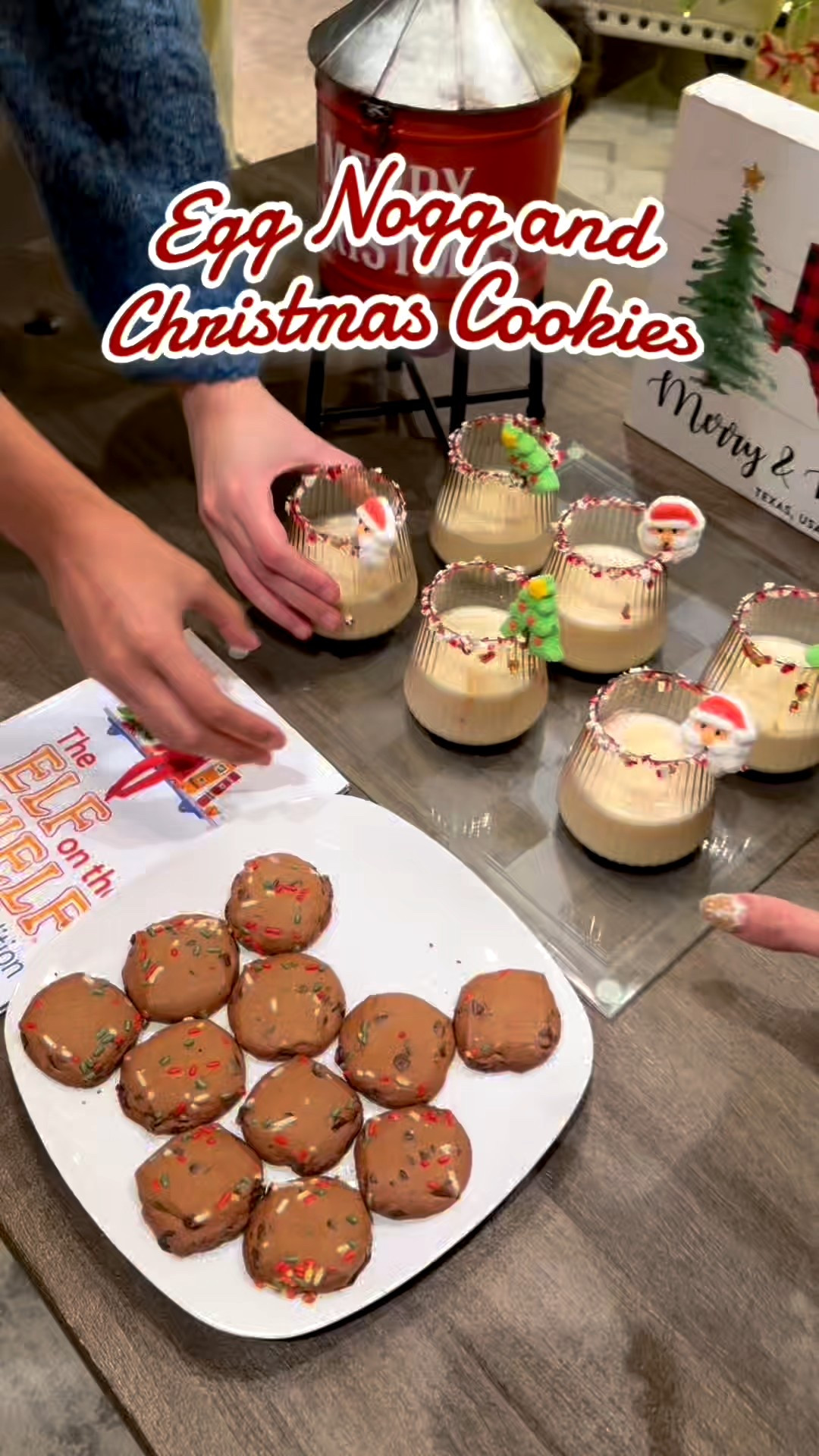 Christmas doesn’t start at home until we make peppermint egg nog, have some Christmas cookies, and read 𝔼𝕝𝕗 𝕠𝕟 𝕥𝕙𝕖 𝕊𝕙𝕖𝕝𝕗! ❤️🎄🎅🏻📖

#eggnog #christmascookies #christmascookie #christmastreats 

#LTKHoliday #LTKSeasonal #LTKfoodie