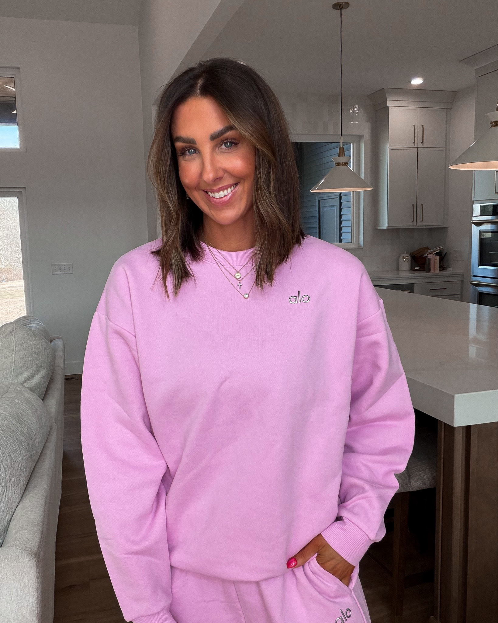 Sweatshirt-medium
Sweatpants-smalll

#LTKootd #LTKActive