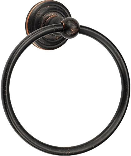 Designers Impressions 800 Series Oil Rubbed Bronze Towel Ring | Amazon (US)