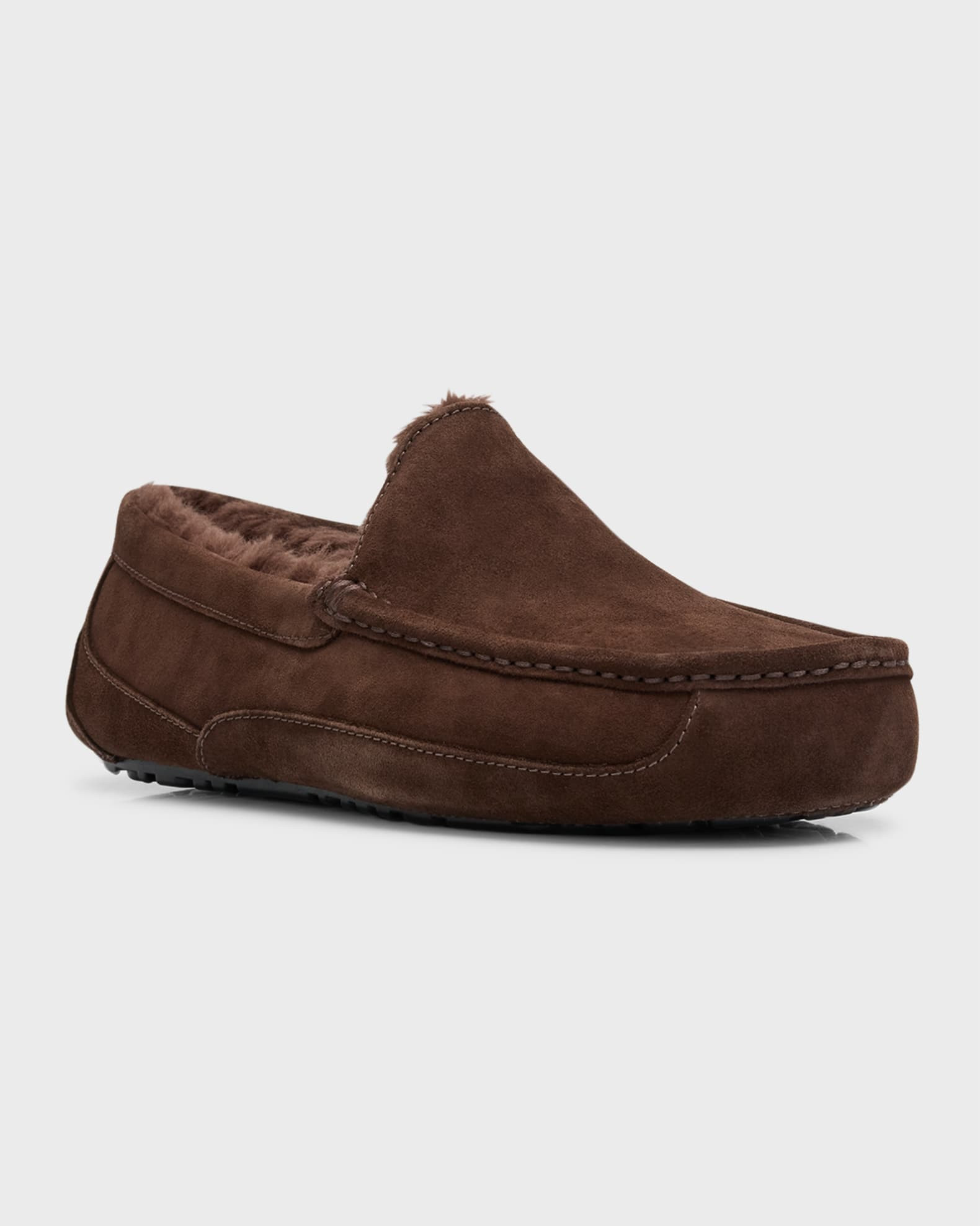 Men's Ascot Suede Slippers | Neiman Marcus