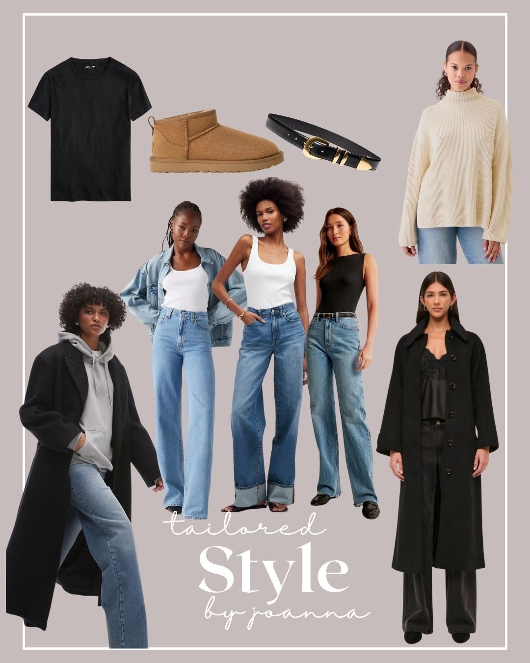 How to style Uggs with straight and wide leg denim. 

#LTKStyleTip #LTKShoeCrush #LTKGiftGuide