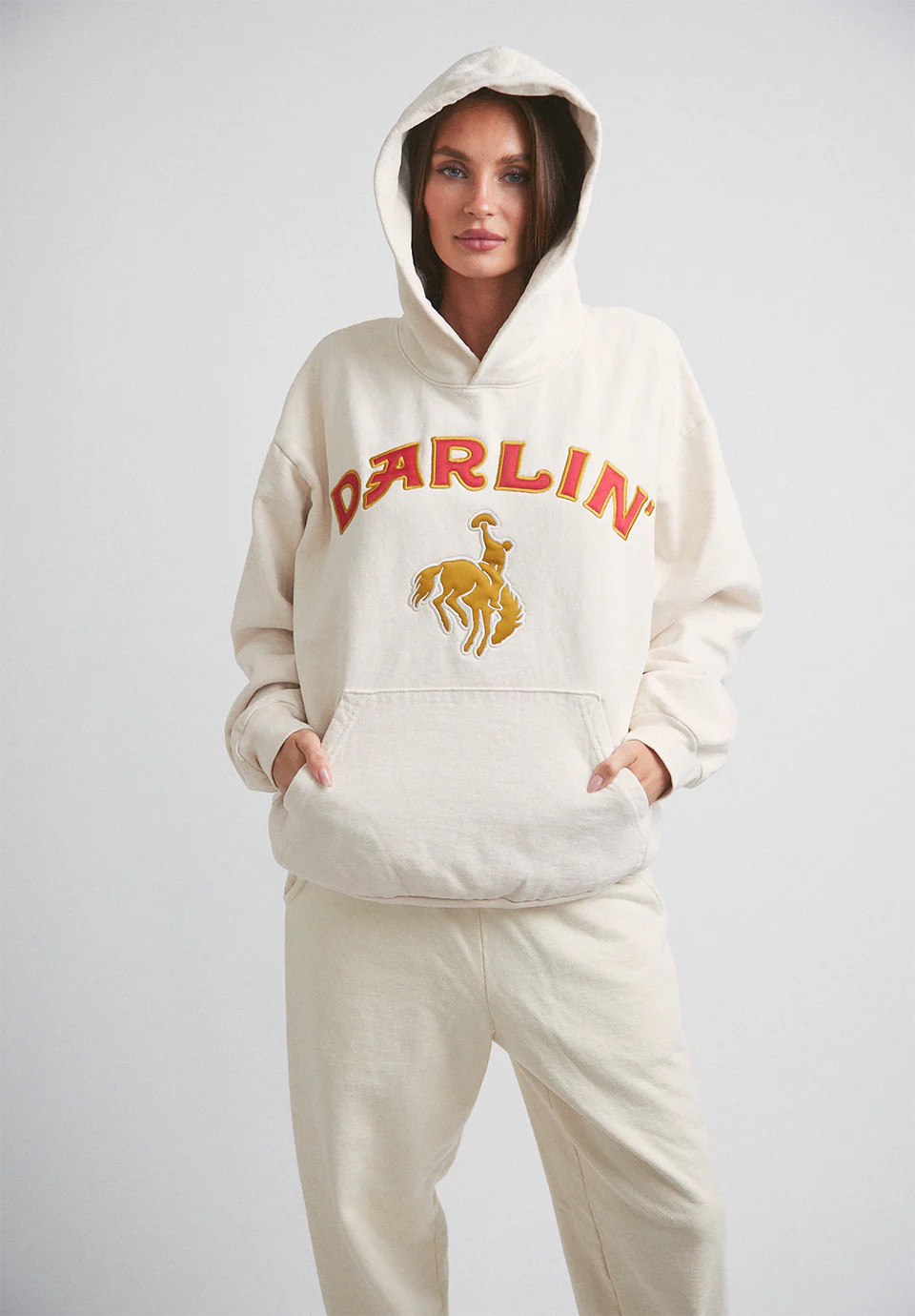 Rider Hoodie - Creme | Darlin'