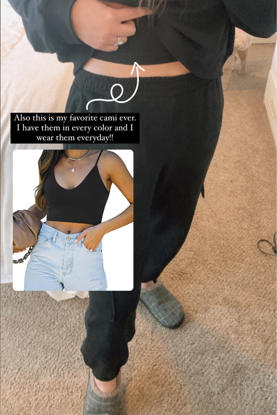 Favorite cami ever!!!!! 

#LTKunder50 #LTKstyletip #LTKFind