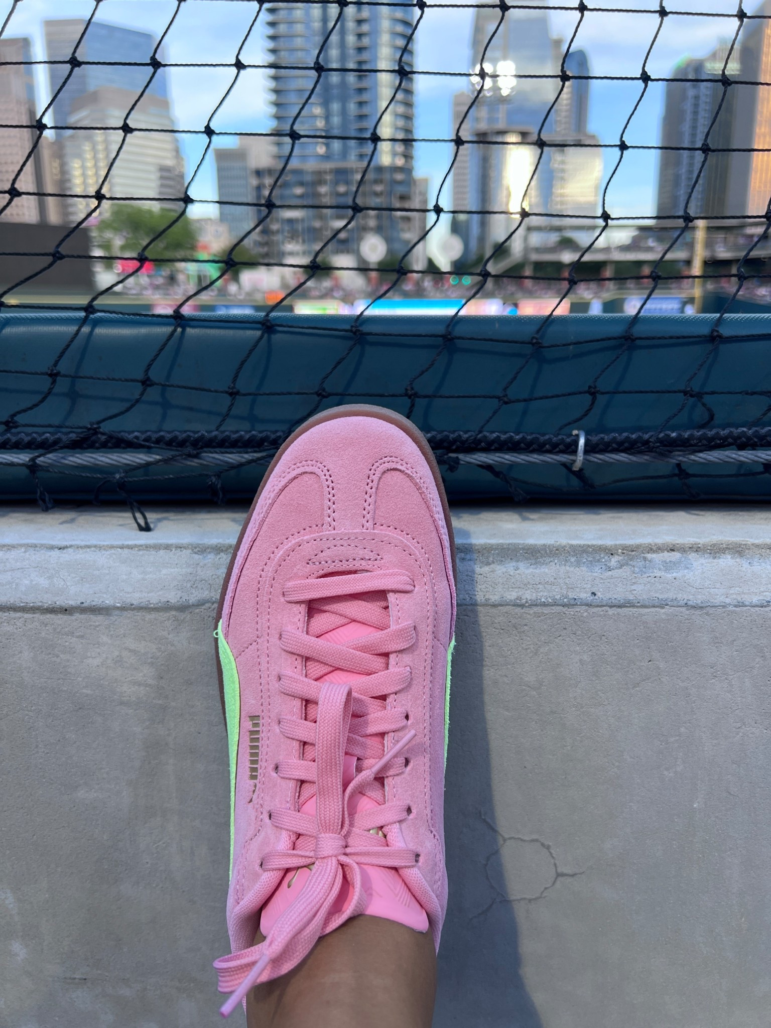 New #shoecrush my pink loving heart cannot! Debuted them today to a baseball game and they are the most comfortable and look so cute! Also the price point is fantastic! I went up half a size and wearing 8.5 

#LTKShoeCrush #LTKSeasonal