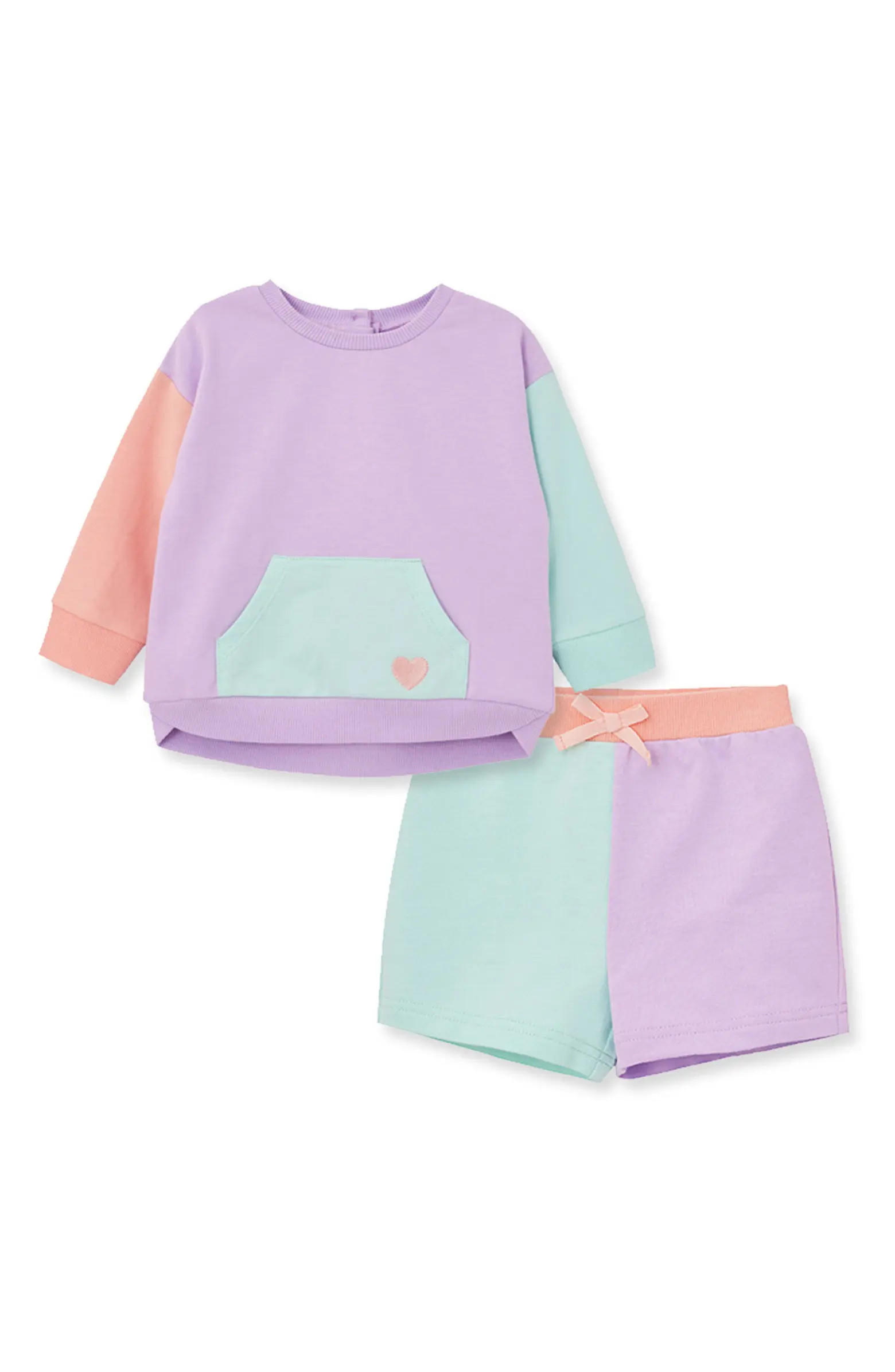 Colorblock 2-Piece Active Set | Nordstrom Rack
