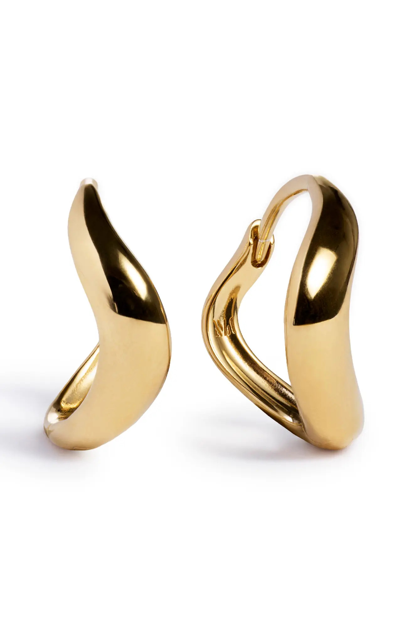 Swirl Huggie Hoop Earrings (Women) | Nordstrom | Nordstrom