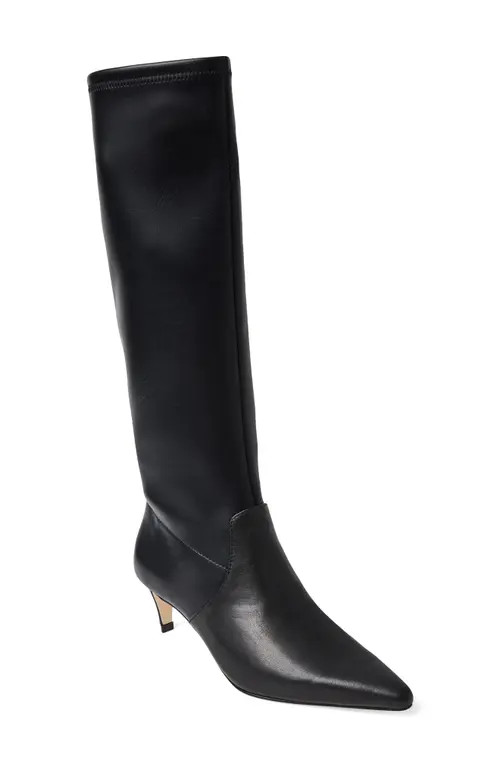 Jack Rogers Virginia Stretch Pointed Toe Boot in Black at Nordstrom, Size 7.5 | Nordstrom