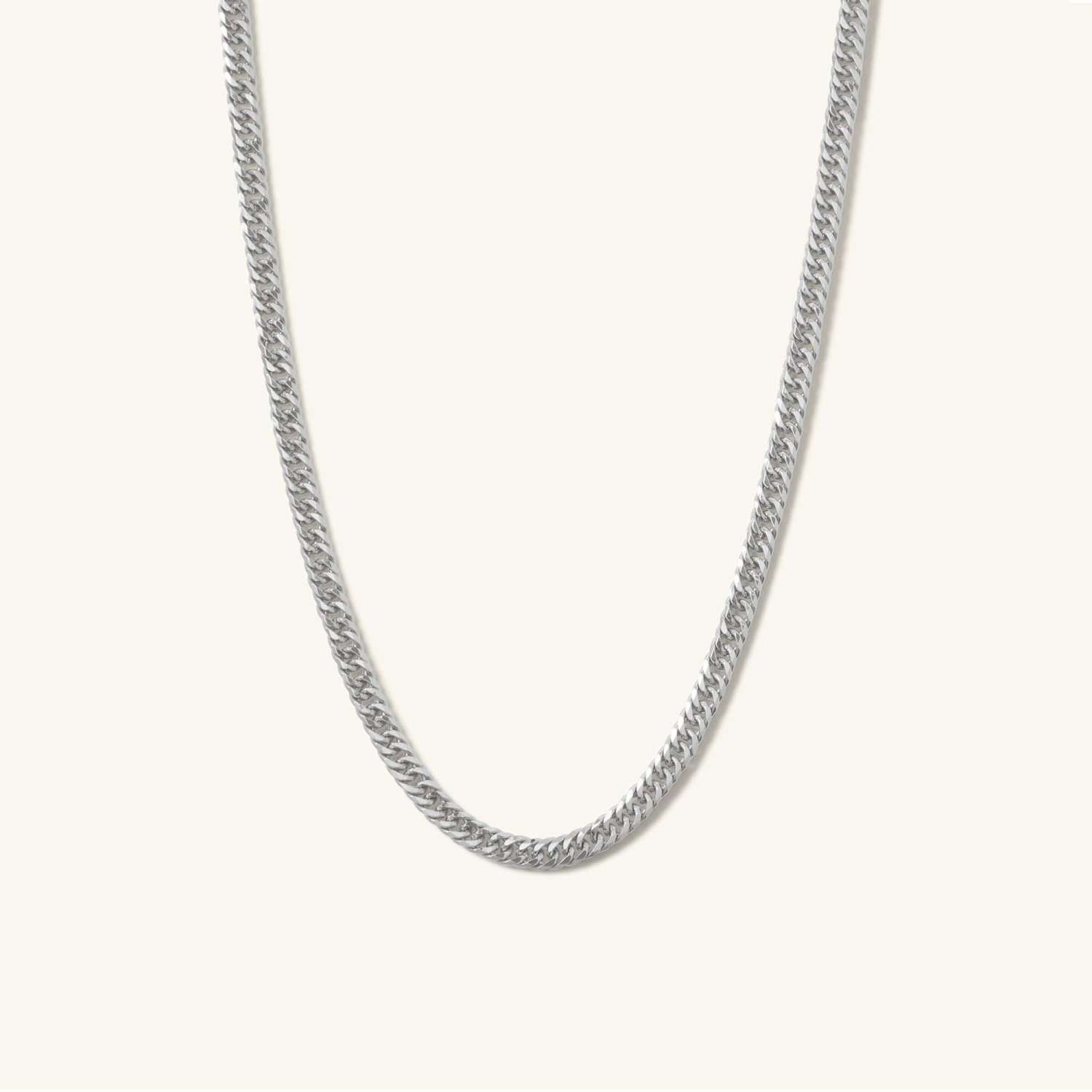 Double Curb Chain Necklace  - $98 | Mejuri (Global)