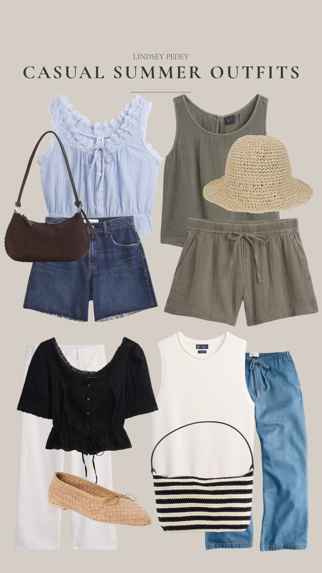 Casual summer outfits that I’ll have on repeat!

#LTKmomlife #LTKootd