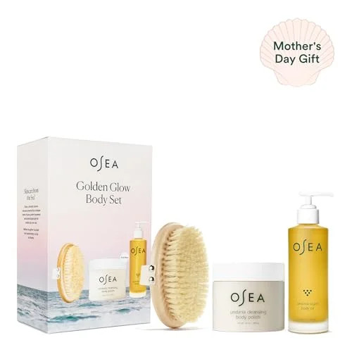 OSEA Golden Glow Full Size Body Set - Includes Full Size Undaria Algae Body Oil (5oz), Undaria Cl... | Walmart (US)
