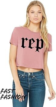 Rep Crop Top T-Shirt | Amazon (US)