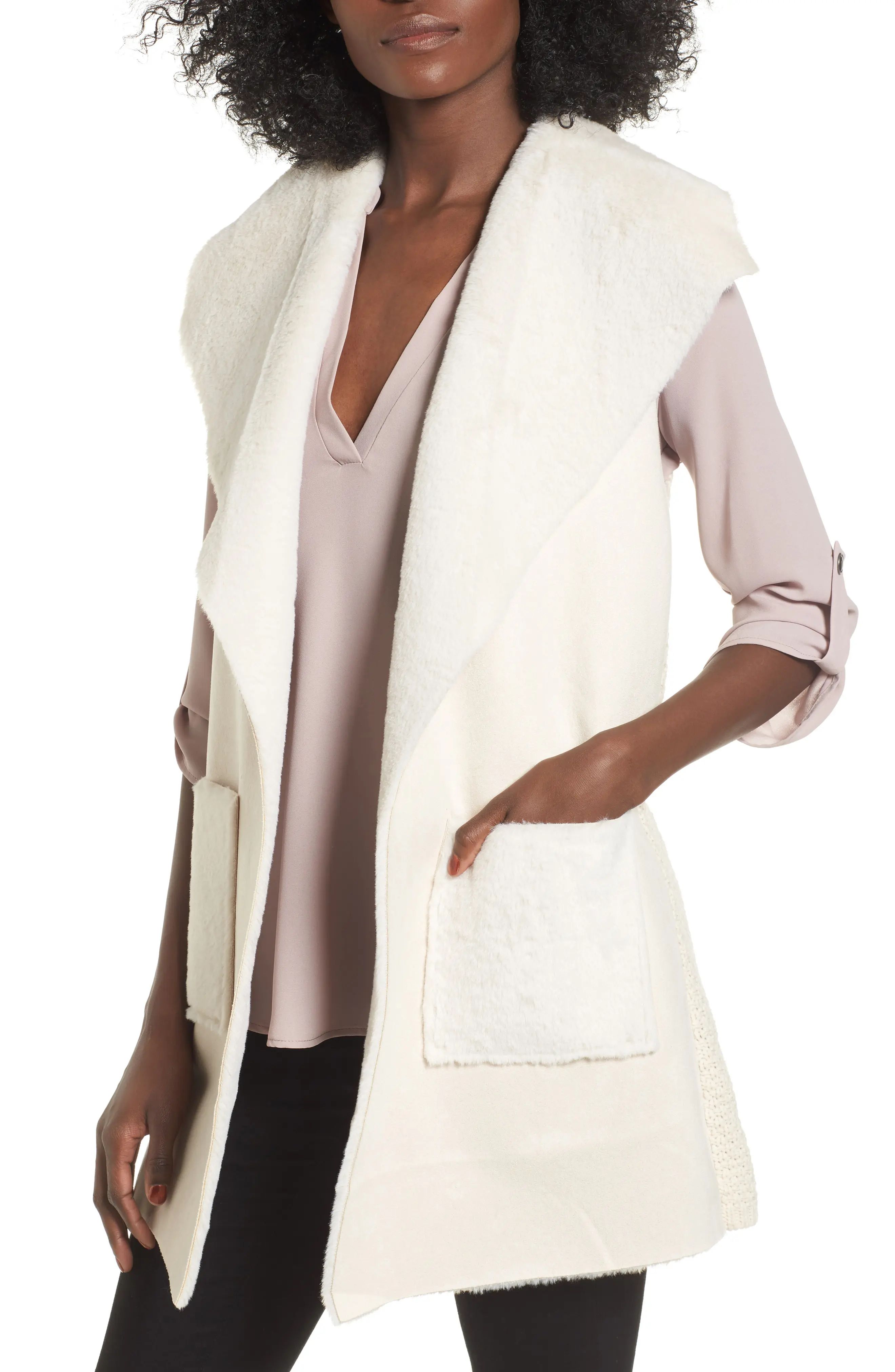 Faux Shearling Vest | Nordstrom