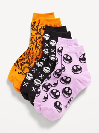 Disney© 3-Pack Novelty Quarter Crew Socks for Women | Old Navy | Old Navy (US)