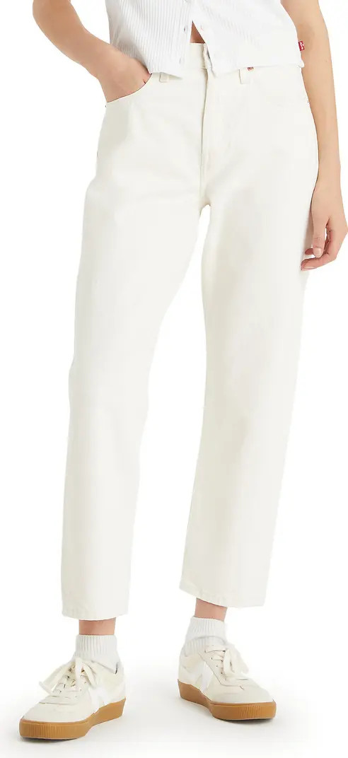 Levi's® 501® High Waist Crop Straight Leg Jeans | Nordstromrack | Nordstrom Rack