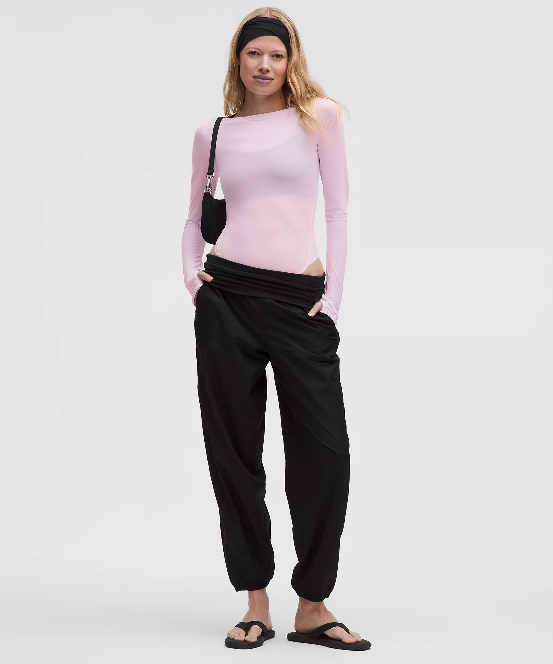 Wundermost Ultra-Soft Nulu Mesh Boatneck Long-Sleeve Bodysuit | Women's Bodysuits | lululemon | Lululemon (US)
