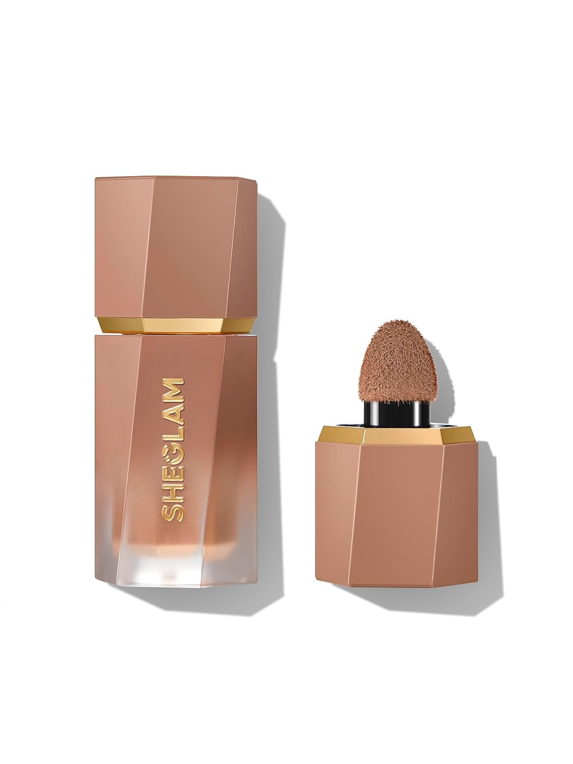 SHEGLAM Sun Sculpt Cool Toned Liquid Contour Stick Long Lasting Cream Matte Bronzer Makeup - Gold... | Amazon (US)
