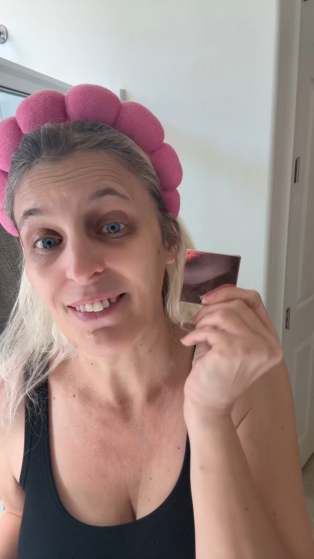 If you struggle with dark circles like I do (hello tired mom life + brightening concealer struggles 😅), this has been a GAME changer 🙌

The Tarte under eye color corrector instantly neutralizes darkness before concealer so everything looks smoother, brighter, and way more natural—not cakey 👏

I love how creamy and easy it is to blend, especially on my dry under-eyes. It seriously makes me look more awake in seconds 💖

Linking it here because this is officially one of my everyday must-haves ✨

#LTKgrwm