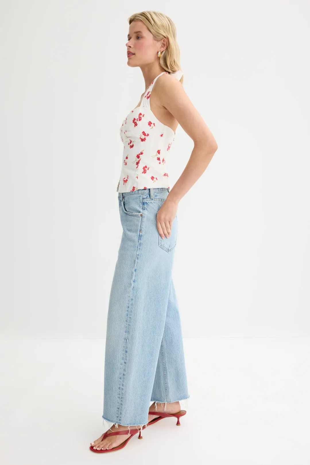 Rixton Printed Halter Top | Rent the Runway