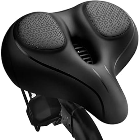 Oversized Bike Seat for Peloton Bike & Bike+, Comfort Seat Cushion Compatible with Peloton, Spin Bik | Amazon (US)
